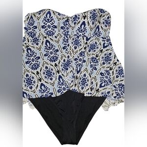 🆕 New Bal Harbour Swim Plus Size 20 One Piece Swimwear Bathingsuit